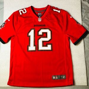 Nike NFL On Field Tampa Bay Buccaneers Jersey Tom Brady #12 Youth Large EUC